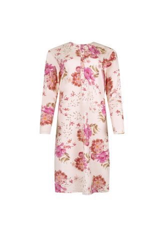 23470 ROBIN Nightdress long sleeves with buttons 100cm