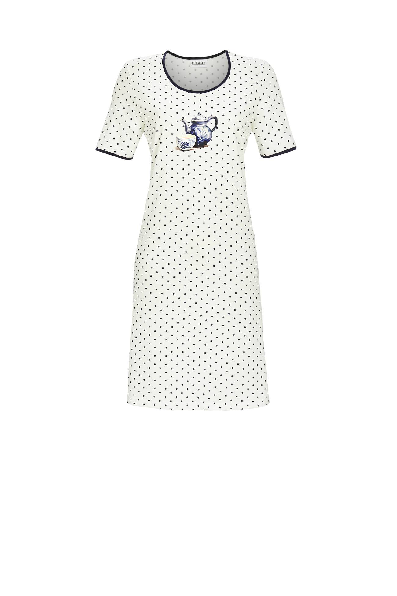 5211013 Ringella Dames Nachthemd met nop-dessin