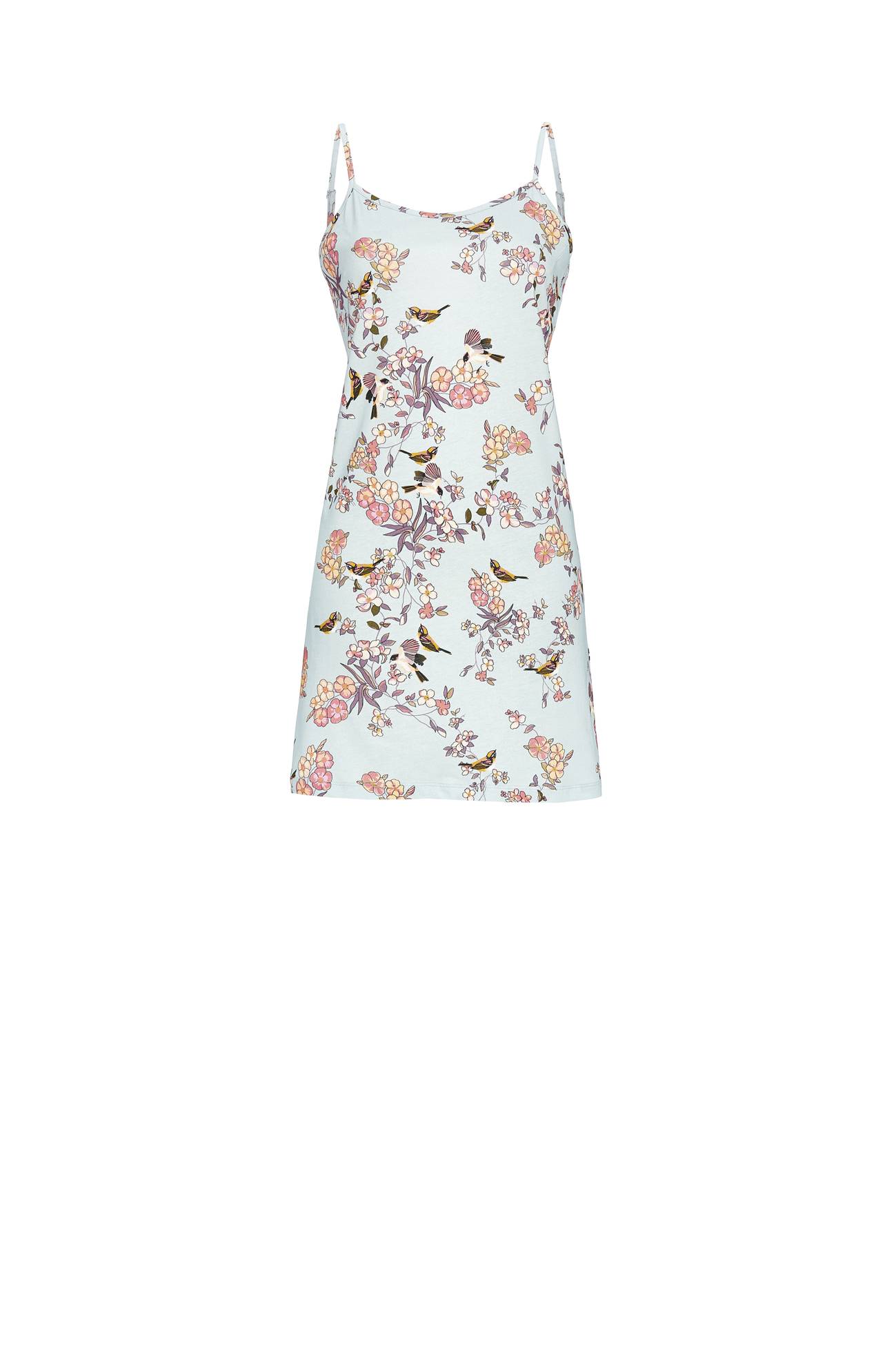 5211036 Ringella Dames Nachthemd spaghetti met bloem-dessin
