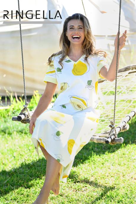 5211055K Ringella Dames Sleepshirt met opdruk