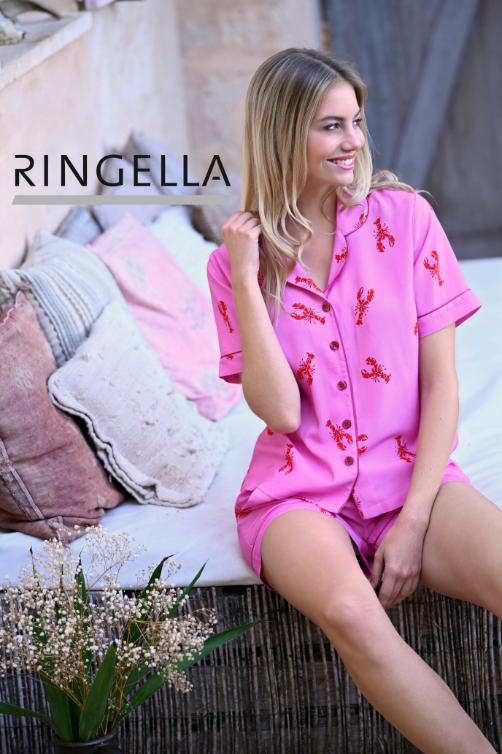 5216320 Ringella Dames Shorty doorknoop met kreeft-dessin