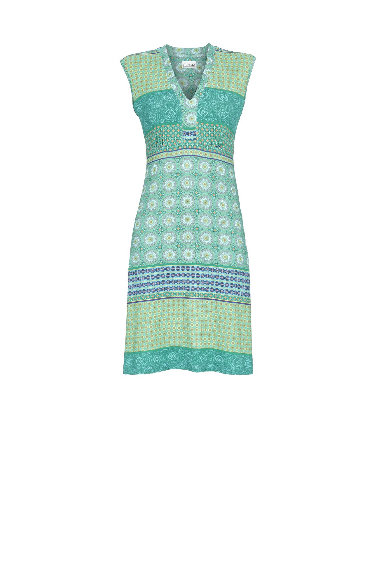 5221015 Ringella Beach Jurk mouwloos geweven viscose met V-hals