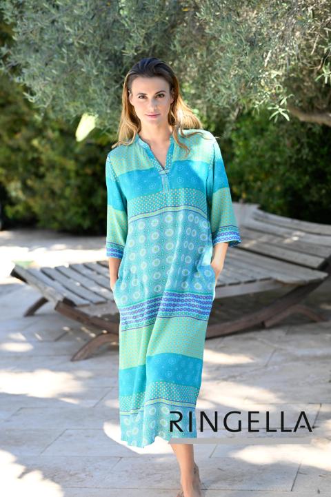 5226114 Ringella Beach Jurk geweven viscose 3/4-mouw