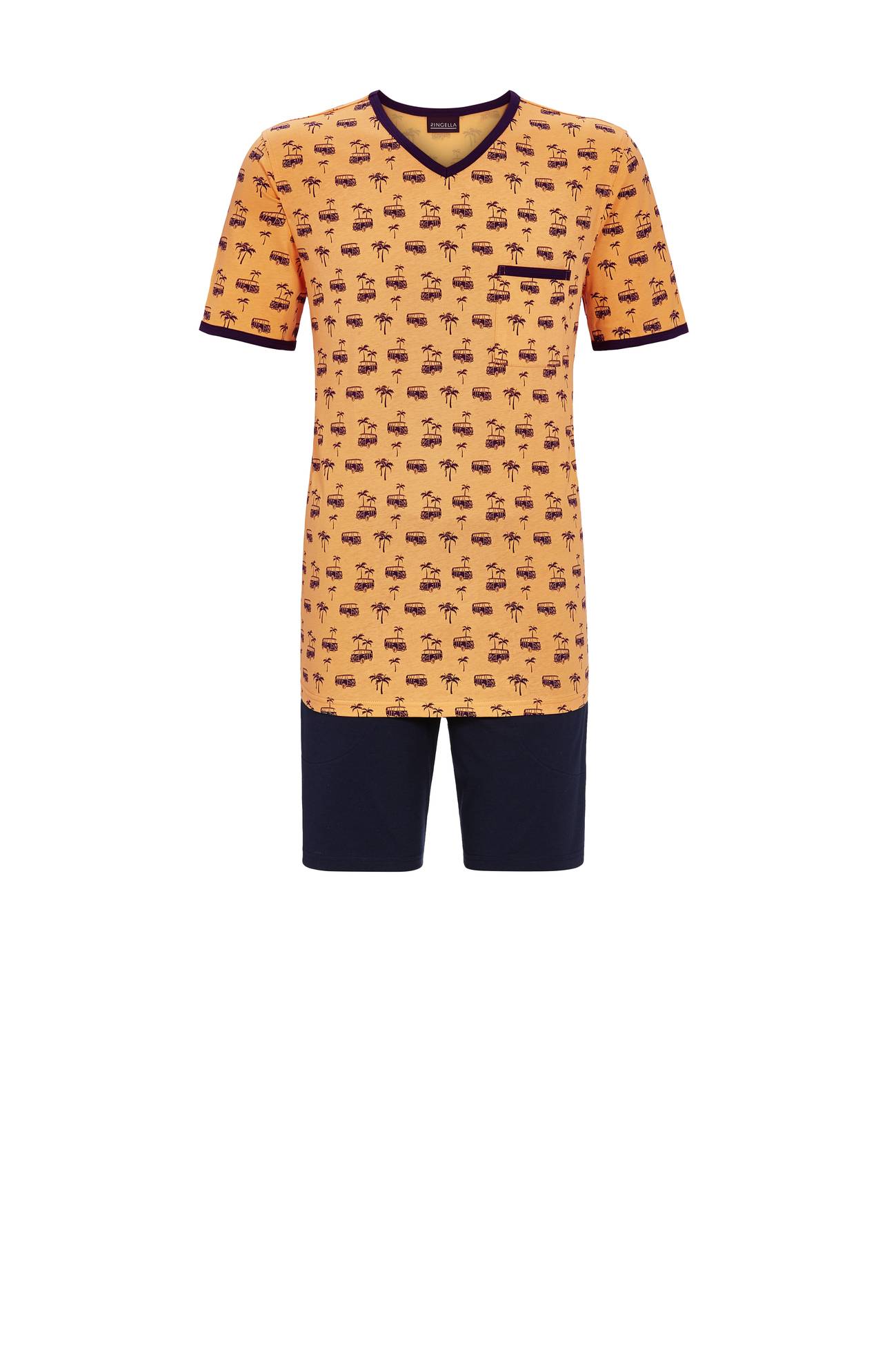 5241322 Ringella Men Shorty met V-hals en print