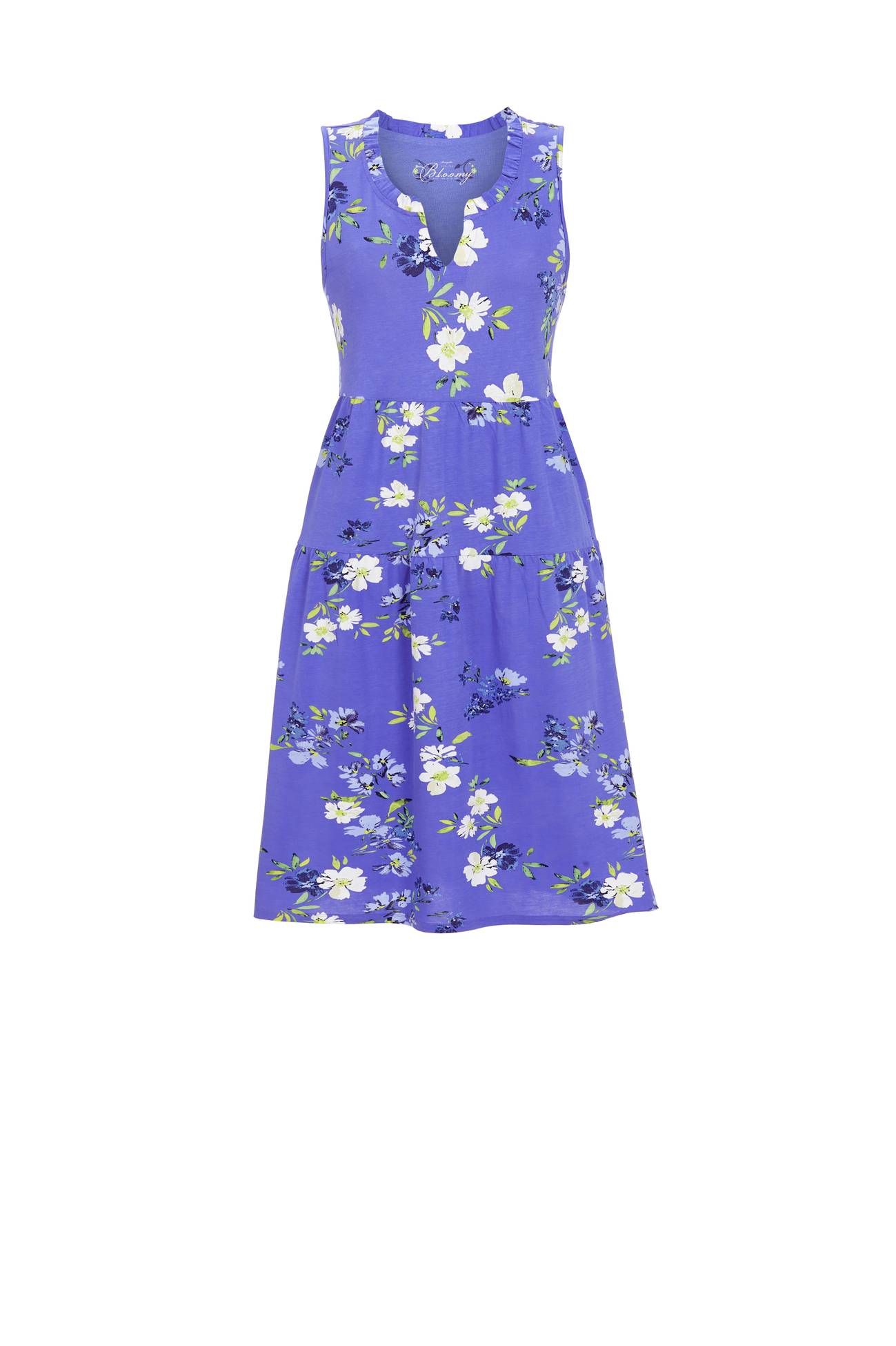 5251001 Bloomy Jurk laagjes-look