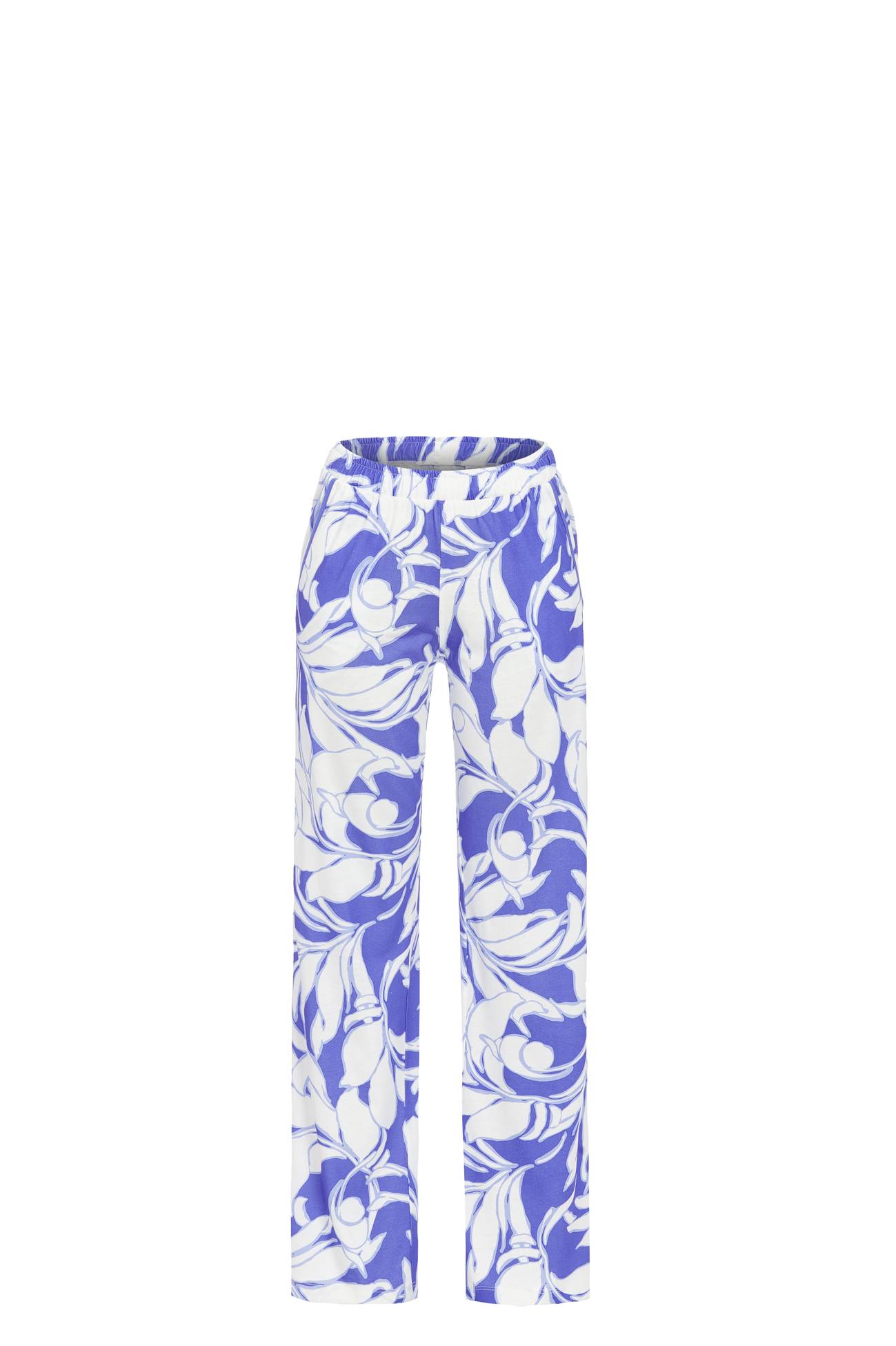 5251511 Bloomy Lange broek met blad-dessin