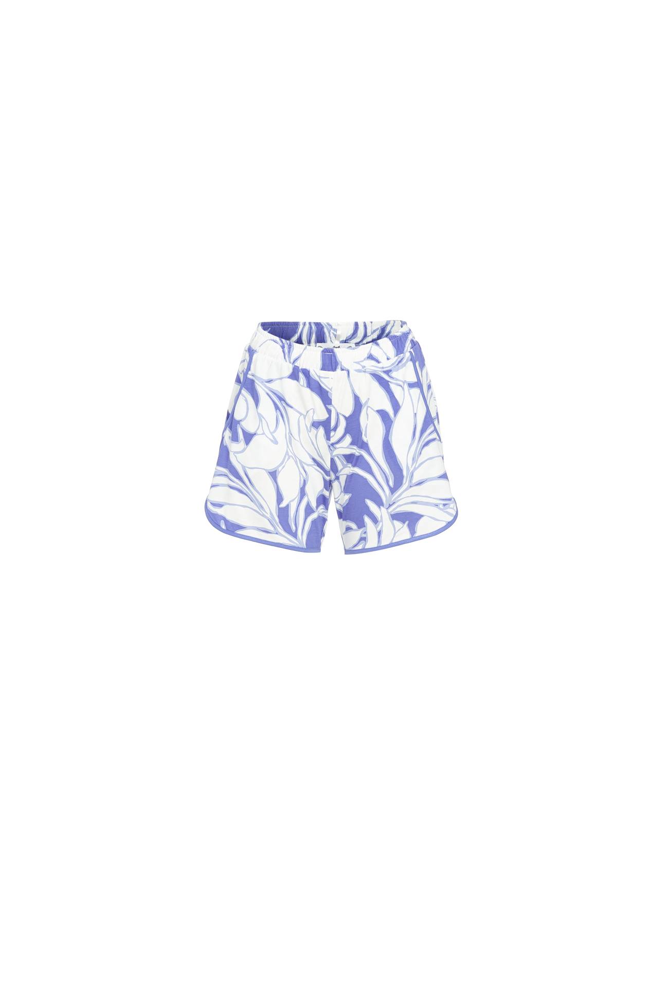 5251515 Bloomy Shorts met blad-dessin