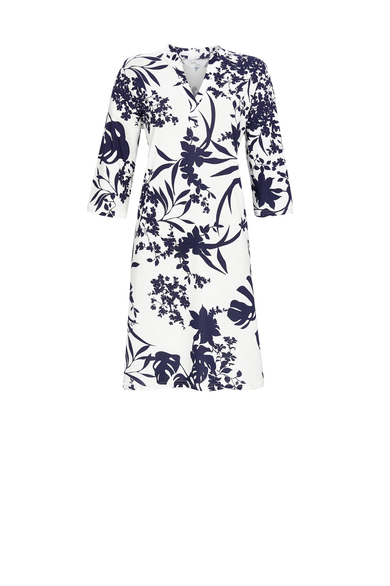 5271001 Cherie Line Nachthemd met blad-dessin