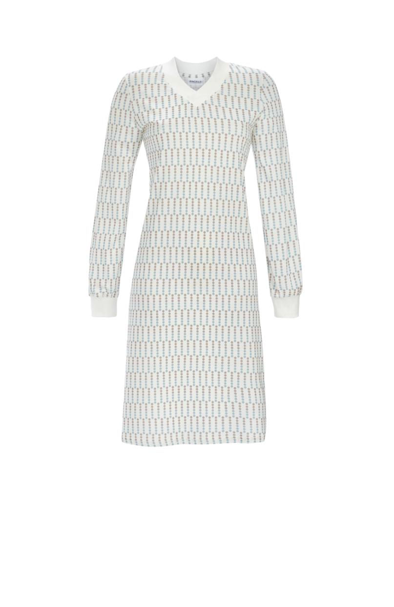 5511032 Ringella Dames Nachthemd interlock met print en boordjes