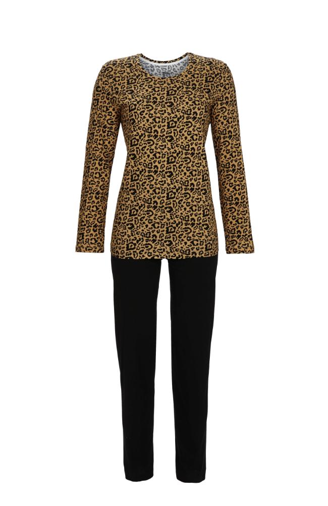 5511202 Ringella Dames Pyjama met luipaard-print