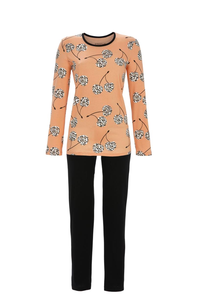 5511208 Ringella Dames Pyjama met kersen-dessin