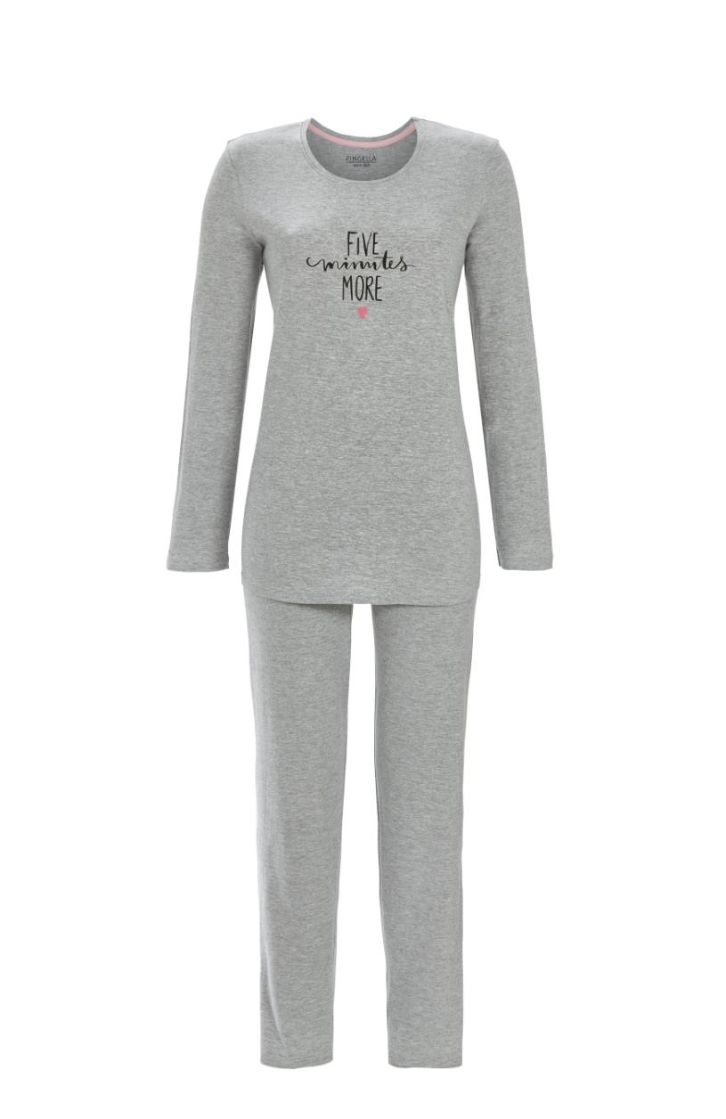 5511224A Ringella Dames Pyjama uni met opdruk
