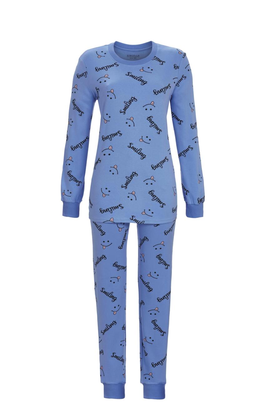 5511229 Ringella Dames Pyjama boordjes interlock met print