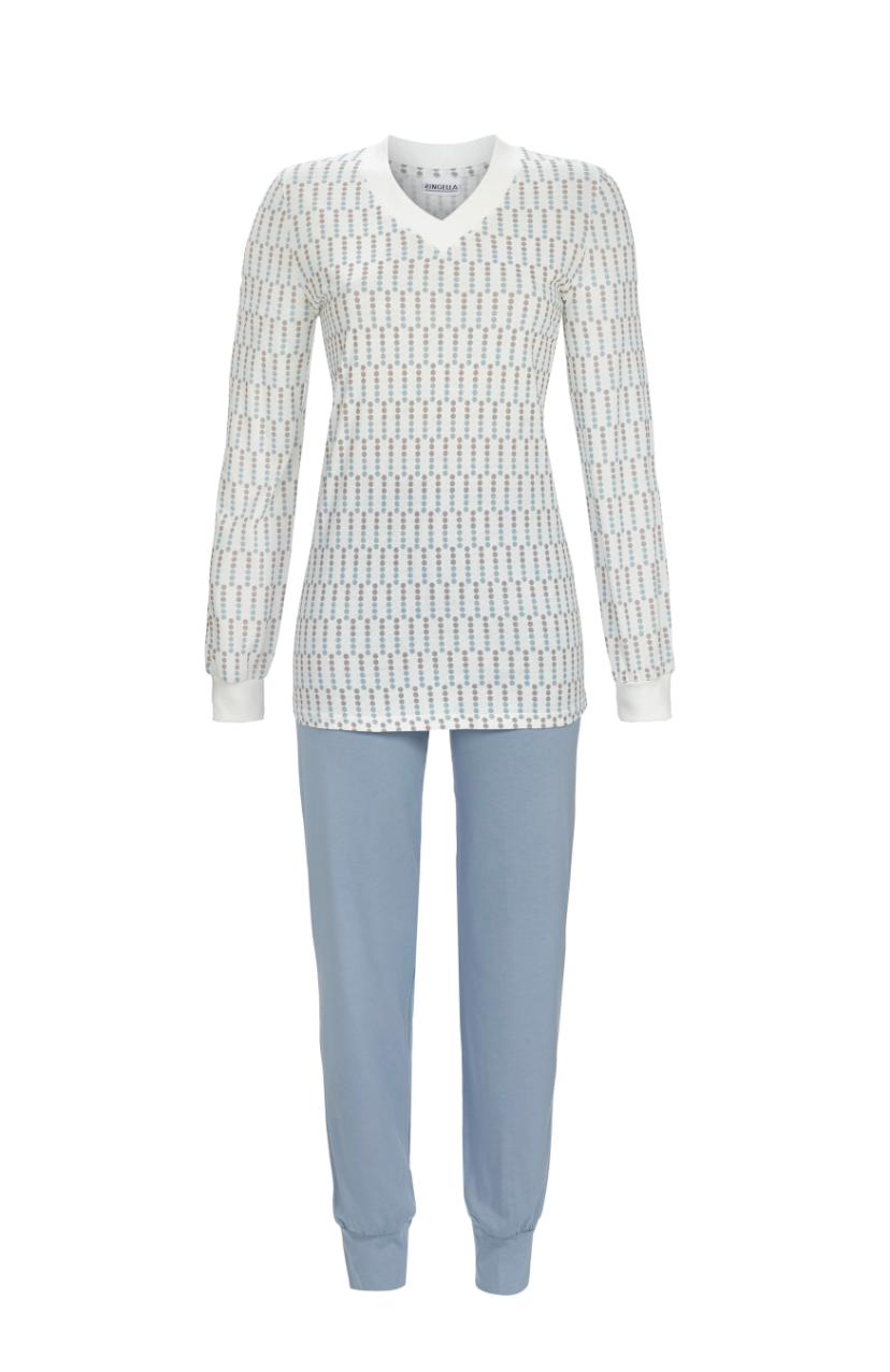 5511232 Ringella Dames Pyjama boordjes interlock met print