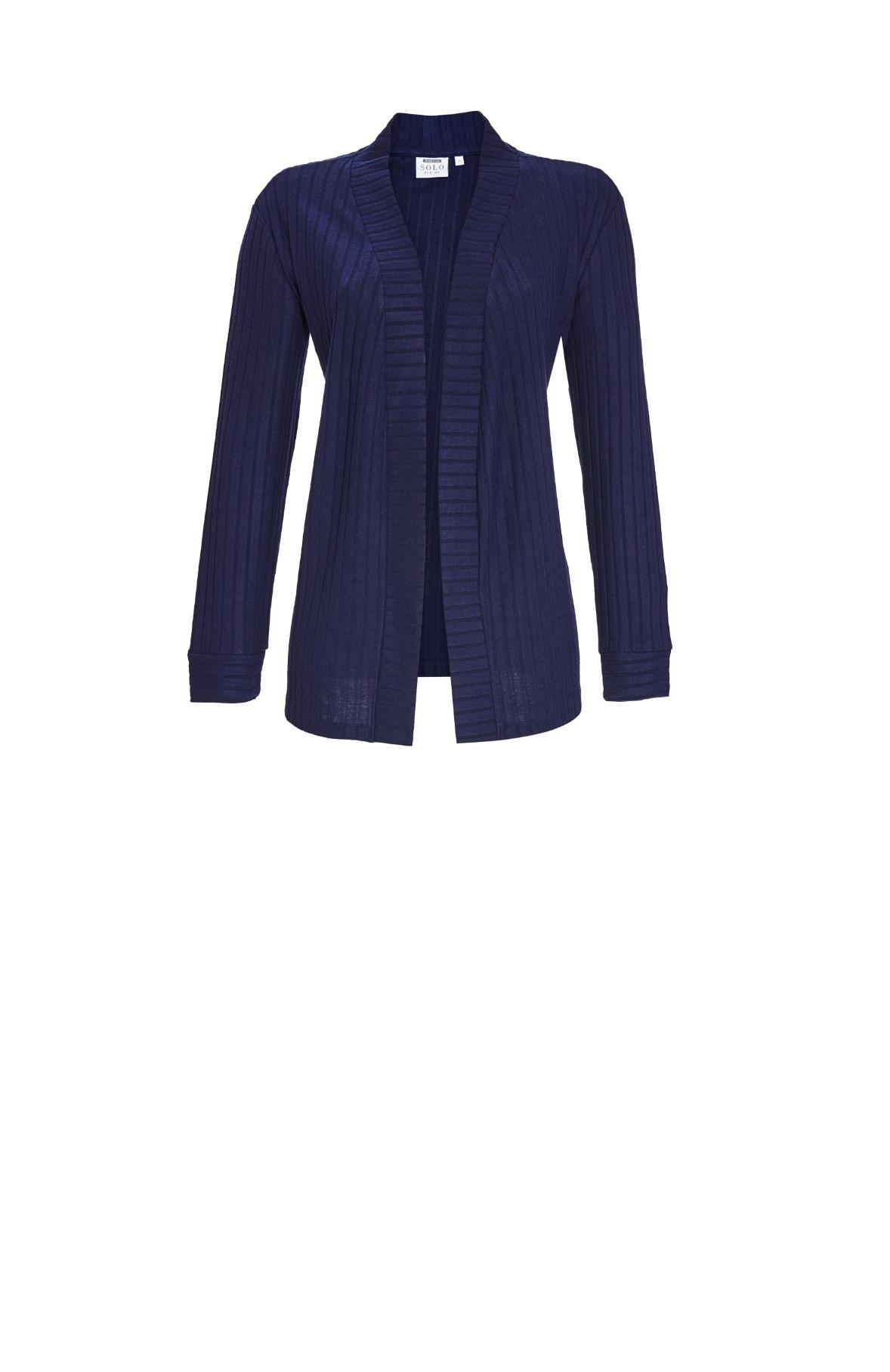 5538608 Solo Per Me Vest in rib-kwaliteit