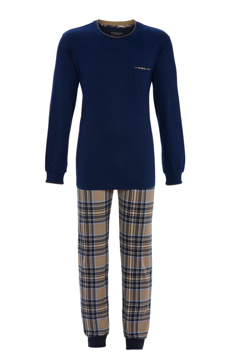 5541215 Ringella Heren Pyjama boordjes interlock