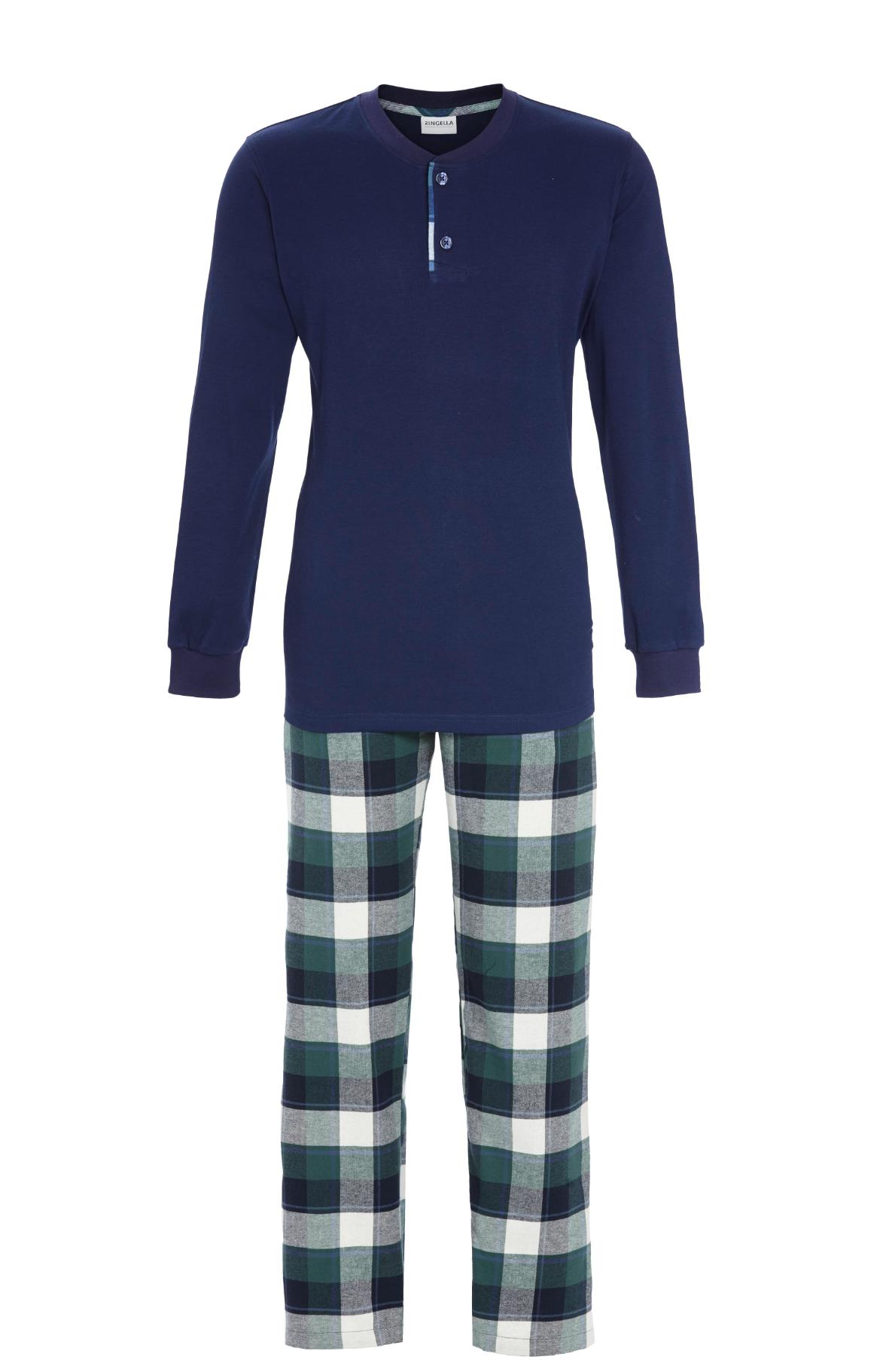 5541226 Ringella Heren Pyjama flanel en interlock