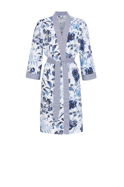 5211718 Ringella Dames Duster overslag bloem-dessin