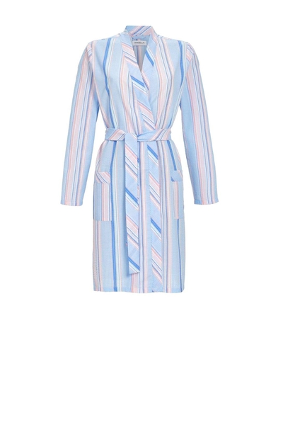 5216778 Ringella Dames Duster seersucker streep-dessin
