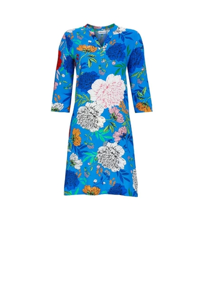 5226021 Ringella Beach Tuniek 3/4 mouw geweven viscose met bloem-dessin
