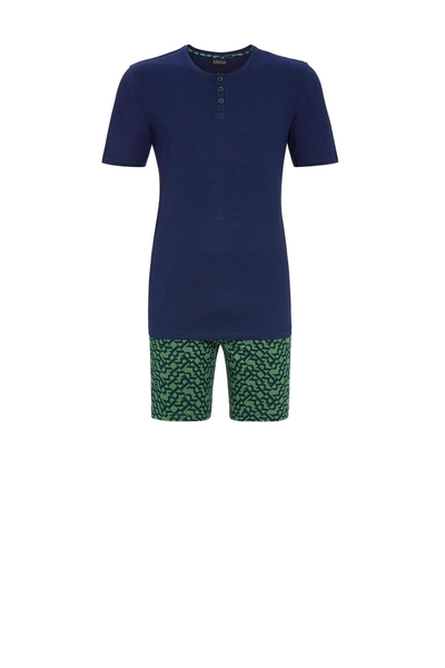 5241302 Ringella Men Shorty met sierknopen en print