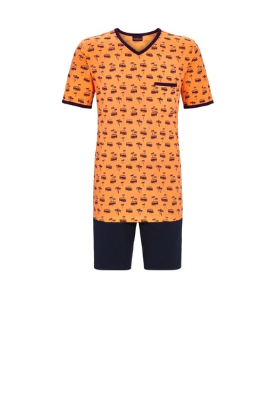 5241322 Ringella Men Shorty met V-hals en print