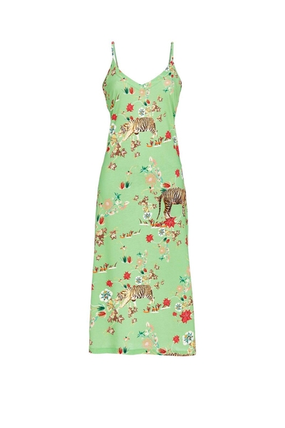 5271118 Cherie Line Nachthemd spaghetti lang met print