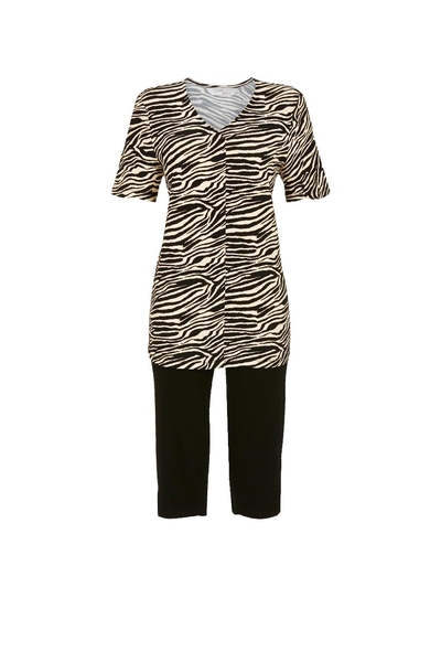 5271217 Cherie Line Pyjama capri met tijger-dessin