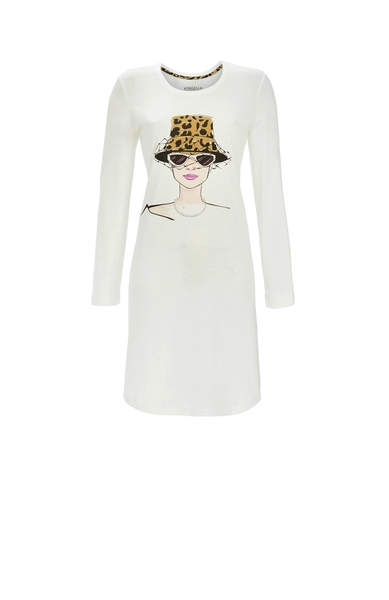 5511001 Ringella Dames Sleepshirt met opdruk