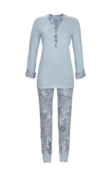 5511239 Ringella Dames Pyjama knoopsluiting paisley-dessin