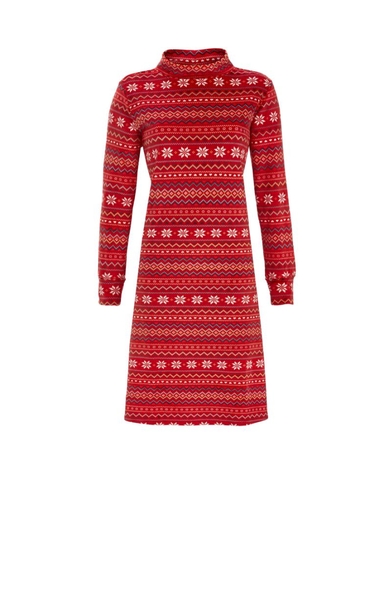 5513051 Ringella Dames Huisjurk Nicky met col