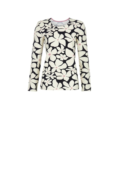 5551404 Bloomy Shirt met bloem-dessin